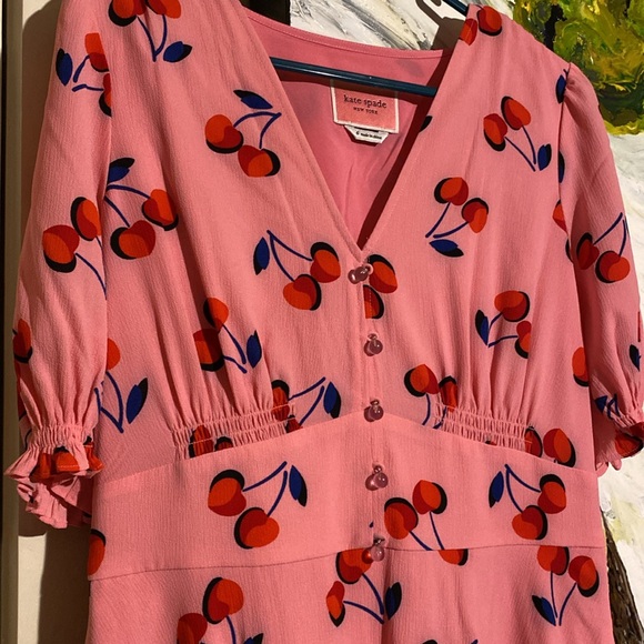 Kate Spade Cherry Toss Dress - Picture 5 of 10